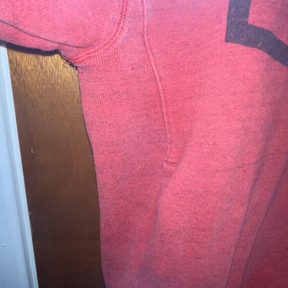 Under Armour Project Rock Red Hoodie Sweatshirt Blood Sweat Men's S Small - Picture 9 of 9